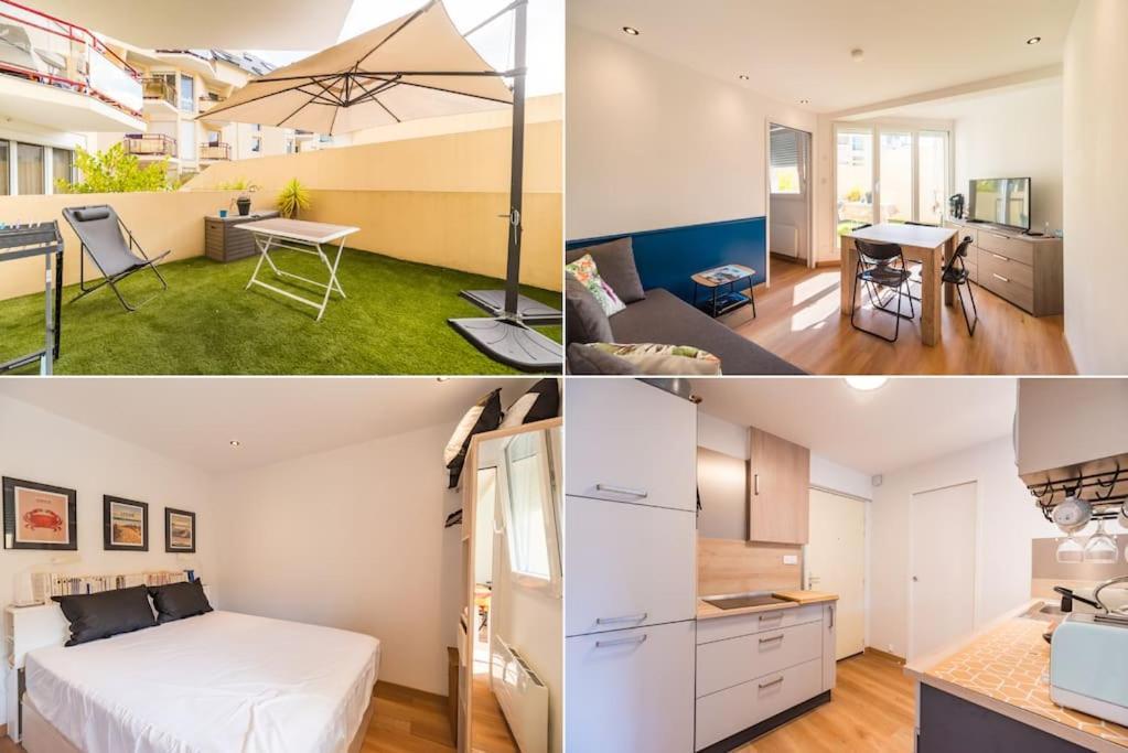 Appartement Avec Terrasse, Trestraou เปโรส กีเรค ภายนอก รูปภาพ